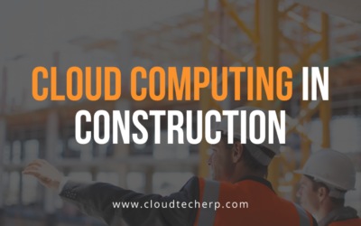 Cloud Computing in Construction