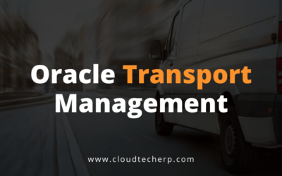 Oracle Transport Management
