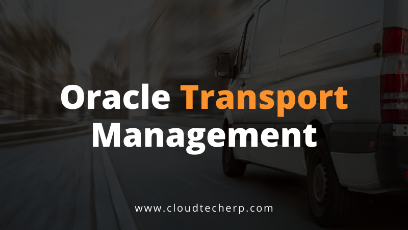 Oracle Transport Management