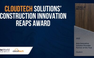 Cloudtech Solution’s Construction Innovation Reaps Award
