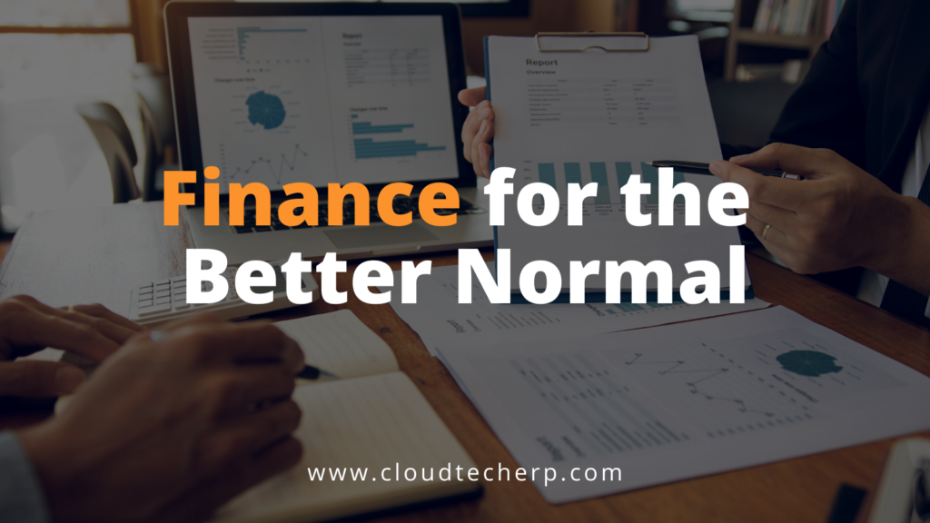 Finance for the Better Normal