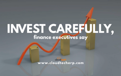 Invest Carefully, Finance Executives Say