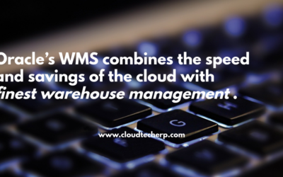 Oracle Warehouse Management Cloud (WMS)