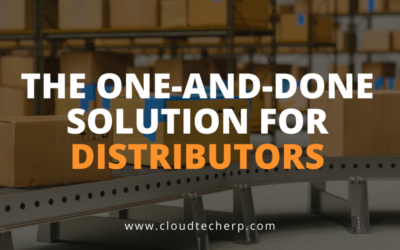 The One-and-Done Solution for Distributors