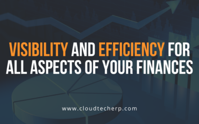 Visibility and Efficiency for All Aspects of Your Finances